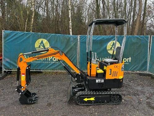 Veiling: Mingraver Beartrac HT10 met duim en zwenkgiek Diese, Zakelijke goederen, Machines en Bouw | Kranen en Graafmachines, Ophalen