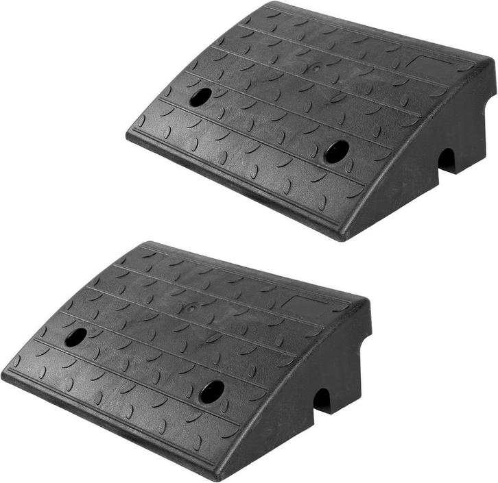 Drempelhulp - Oprijplaat rolstoel - 17 cm - Zwart, Diversen, Verpleegmiddelen, Nieuw, Verzenden