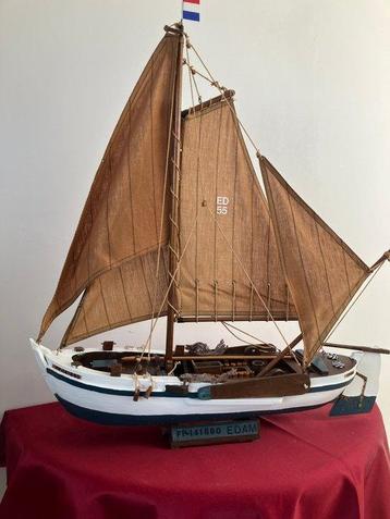 Maritieme objecten - Botter uit Edam - Hout, Katoen- ED-55 beschikbaar voor biedingen
