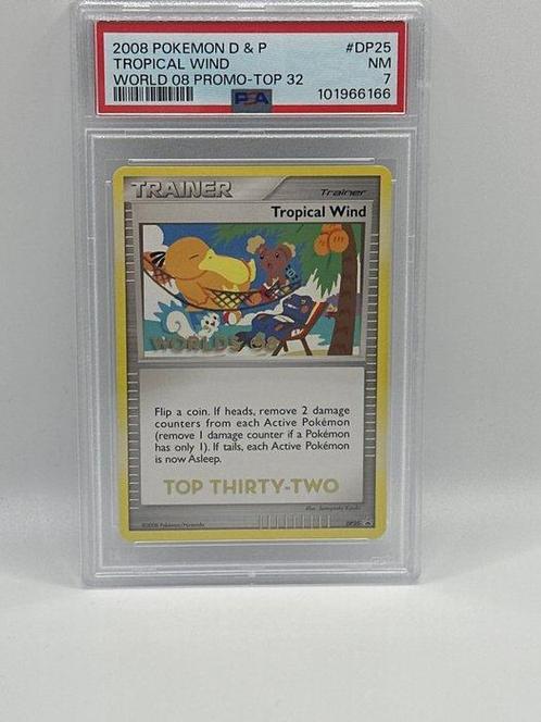 Pokémon - 1 Graded card - world championship tropical wind, Hobby en Vrije tijd, Verzamelkaartspellen | Pokémon