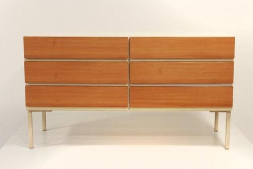 Buffet - Bois, Métal - Style de tiroirs Interlübke, Antiek en Kunst, Kunst | Designobjecten
