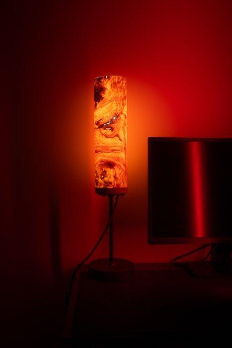 Veneerlamps - Tadeusz Piesiak - Tafellamp - Golden Mara -, Antiek en Kunst, Antiek | Verlichting