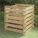 vidaXL Tuincompostbak gelat 90x90x90 cm geïmpregneerd, Tuin en Terras, Verzenden, Nieuw