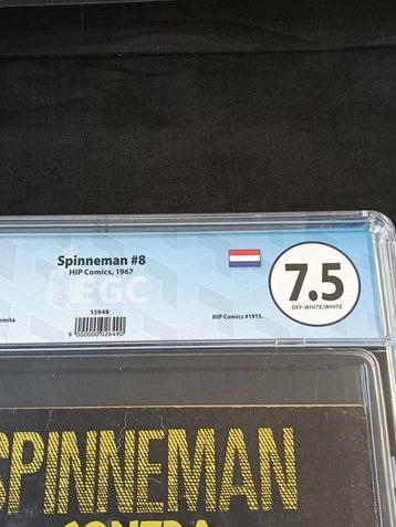 Spinneman 8 - 1 Graded comic - Eerste druk - 1967 beschikbaar voor biedingen