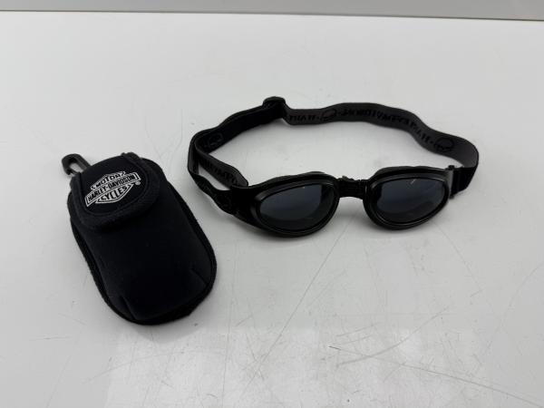 Veiling - Harley-Davidson motorbril + case – Skull design, Motoren, Onderdelen | Harley-Davidson