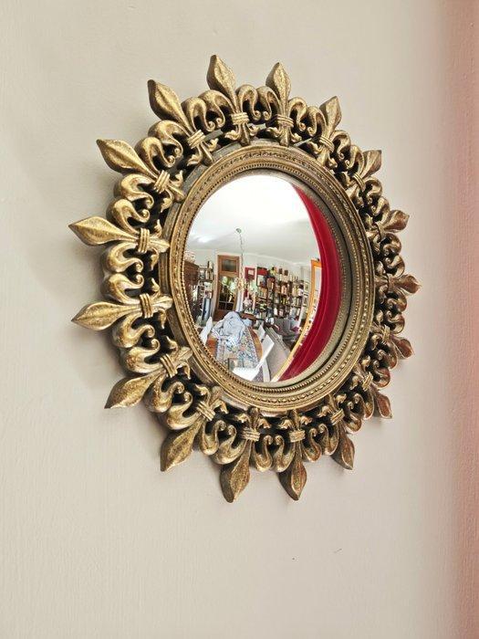 Wandspiegel- Heks Oog / Butler - Glas, Hars - Koninklijke, Antiek en Kunst, Curiosa en Brocante