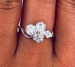 Ring Platina Diamant (Natuurlijk), Handtassen en Accessoires, Ringen, Nieuw