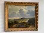 JM Cels (1819-1894) - A huntsman in a wooded hilly landscape, Antiek en Kunst