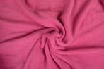 10 meter fleece stof - roze - Anti Pilling Fleece, Verzenden, 120 cm of meer, Roze, Polyester