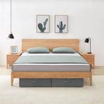 vidaXL Opbergboxen 2 st 70x40x18 cm stof antracietkleurig, Doe-het-zelf en Bouw, Kratten en Dozen, Verzenden, Nieuw