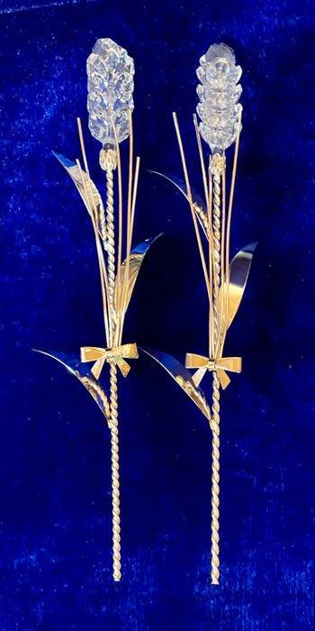 Swarovski - Figuur - Extra Long Wheat Stalks-24.5 cm (2) -, Antiek en Kunst, Curiosa en Brocante