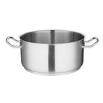 Kookpan | RVS | 7.5L | Div. Warmtebronnen | Ø280x136(h)mm, Verzenden, Nieuw in verpakking