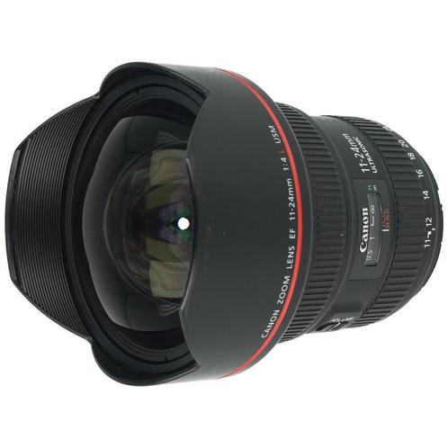 Canon EF 11-24mm F/4 L USM occasion (incl. BTW), Audio, Tv en Foto, Foto | Lenzen en Objectieven, Zo goed als nieuw, Verzenden