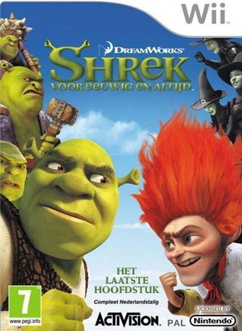 Shrek voor Eeuwig en Altijd (Wii Games), Games en Spelcomputers, Games | Nintendo Wii, Zo goed als nieuw, Ophalen of Verzenden