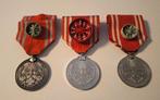 Japan - Leger/Infanterie - Medaille - Three WW2 Japanese, Verzamelen