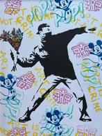 Koen Betjes (1992) - Banksy Series: Flower Thrower x