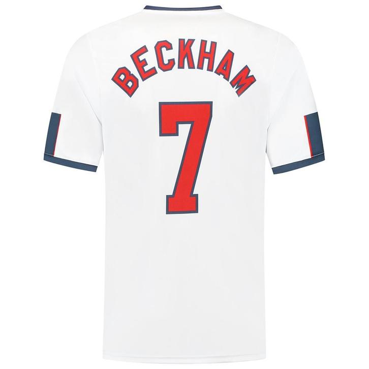 Kingdo Engeland Voetbalshirt Beckham Thuis - 1998, Sport en Fitness, Voetbal, Bal, Nieuw, Verzenden