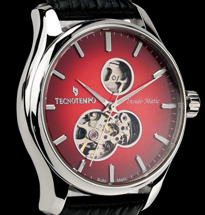 Tecnotempo - Inside Matic - Automatic - Red Dial - -, Handtassen en Accessoires, Horloges | Heren