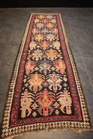 Kuba Kelim Antik - Tapijt - 355 cm - 115 cm beschikbaar voor biedingen