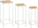 Mica Decorations Odile Bijzettafel Set van 3 - Mozaïekdesign, Huis en Inrichting, Verzenden, Nieuw