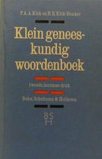 Klein geneeskundig woordenboek 9789031305391, Klok, H.E. Klok-Donker, Verzenden