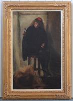 Evert Pieters (1856-1932) - Het spinnen van leeuwenhaar door