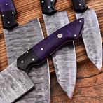 Keukenmes - Chefs knife - Hars, zwart g 10 en gevouwen