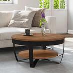 vidaXL Salontafel 65x65x32 cm massief acaciahout, Huis en Inrichting, Tafels | Salontafels, Verzenden, Nieuw