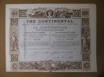 Verenigd Koninkrijk. - 100 Francs - 1890 - The Continental, Postzegels en Munten