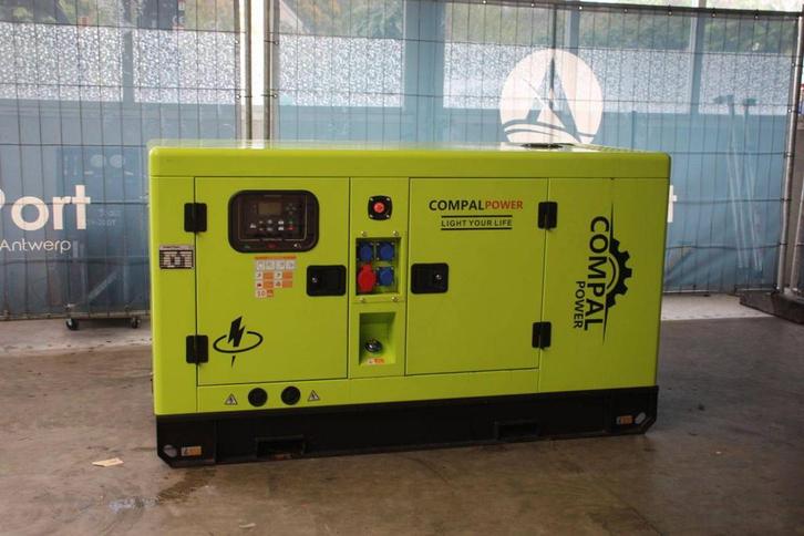 Veiling: Generator Compal Power VG-R30 Diesel 41.3kVA 2025 N, Zakelijke goederen, Machines en Bouw | Aggregaten, Ophalen