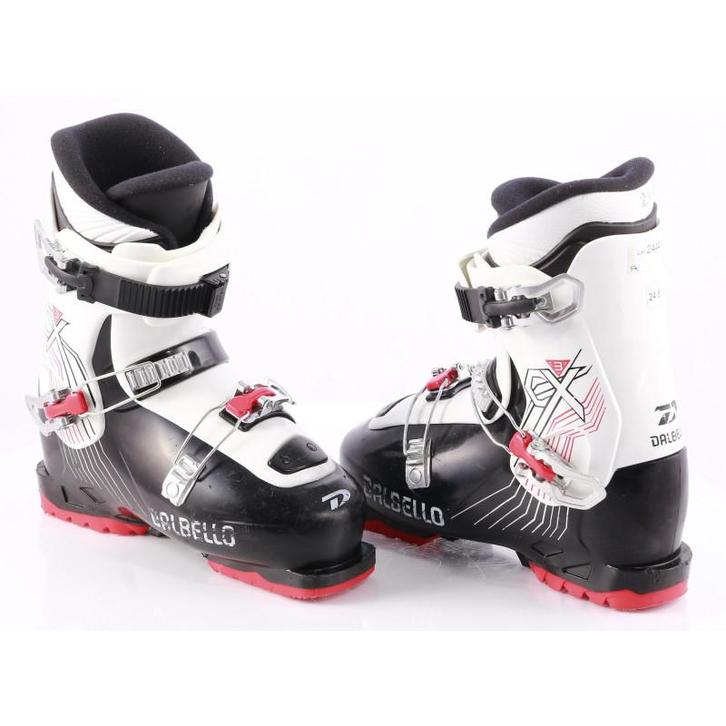 38 38,5 kinder skischoenen DALBELLO CX 3, white/black, Sport en Fitness, Skiën en Langlaufen, Ski, Schoenen, Gebruikt, Overige merken
