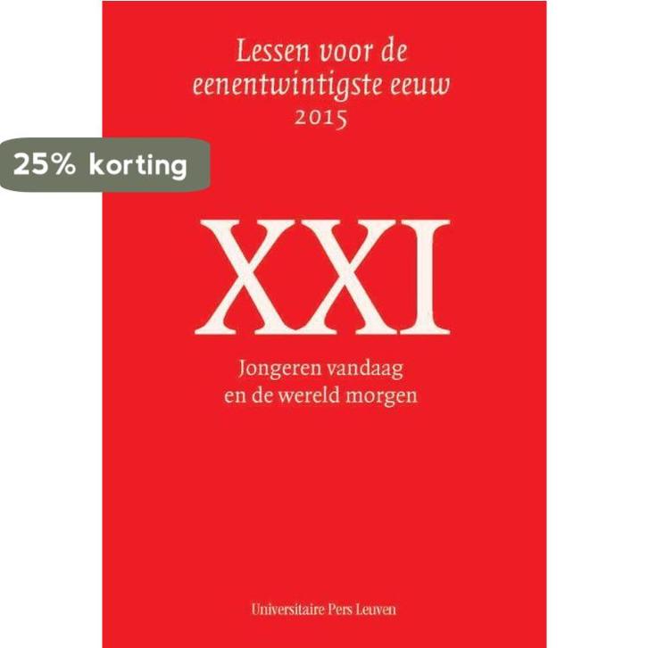 Jongeren vandaag en de wereld morgen / Lessen voor de, Boeken, Politiek en Maatschappij, Zo goed als nieuw, Verzenden