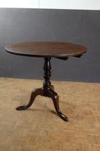 Table - Fraaie Engelse tiltop tafel - Chêne, Antiquités & Art