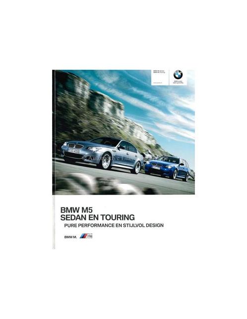 2009 BMW M5 BROCHURE NEDERLANDS, Boeken, Auto's | Folders en Tijdschriften
