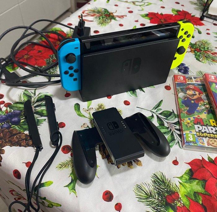 Nintendo - Switch - Videogameconsole + games, Games en Spelcomputers, Spelcomputers | Overige Accessoires