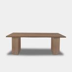 Tafel Boomstam Eikenhout  Half Rond  280x100, Huis en Inrichting, Nieuw