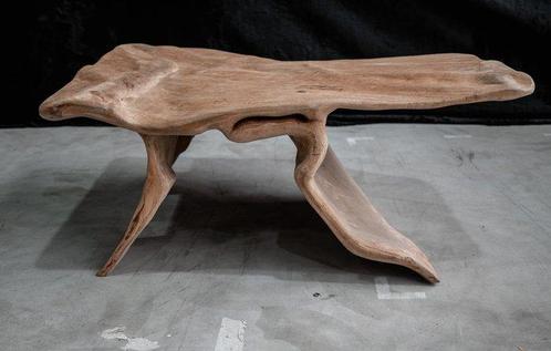 The Set Company - Salontafel - Hout - Organische vorm, Antiek en Kunst, Curiosa en Brocante