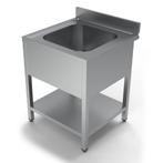 Spoeltafel | ESSENTIAL | RVS | 1 Spoelbak (Midden) |, Zakelijke goederen, Horeca | Keukenapparatuur, Verzenden, Nieuw in verpakking