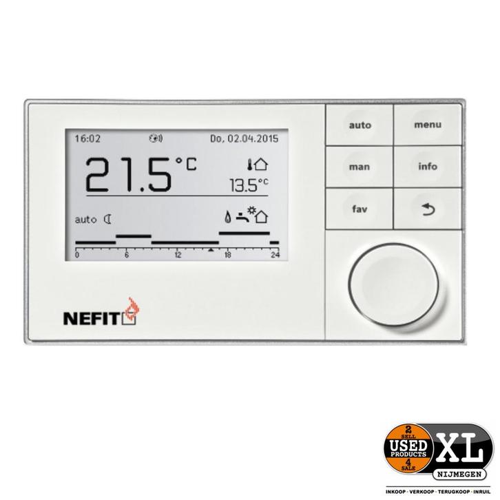Nefit ModuLine 3000 WA modulerende klokthermostaat 773811..., Doe-het-zelf en Bouw, Thermostaten, Nieuw, Ophalen of Verzenden
