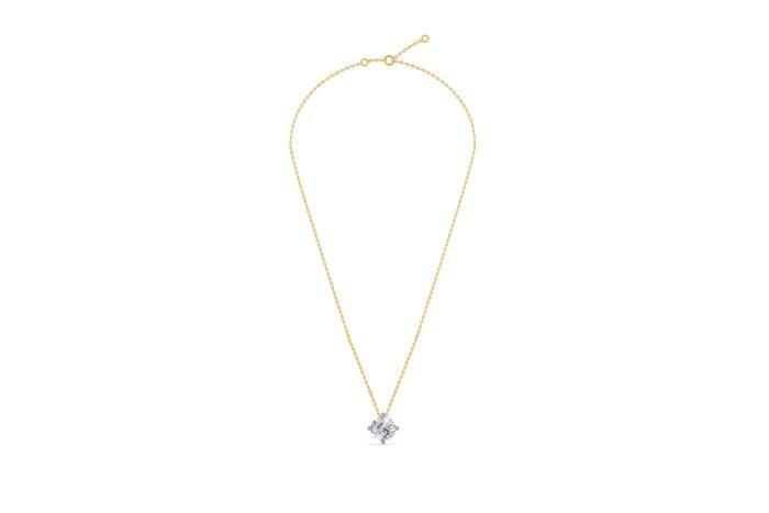 Halsketting - 14 karaat Geel goud - 2.02ct. tw. Diamant, Handtassen en Accessoires, Kettingen