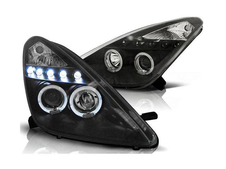 Koplamp Angel Eyes Black geschikt voor Toyota Celica T230, Auto-onderdelen, Verlichting, Nieuw, Toyota, Verzenden