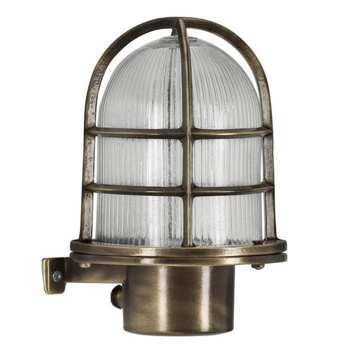 Scheepslampen & Maritiem Scheepslamp Caspian I  Brons, Tuin en Terras, Buitenverlichting, Verzenden