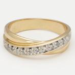 Ring - 14 karaat Geel goud Diamant  (Natuurlijk), Bijoux, Sacs & Beauté