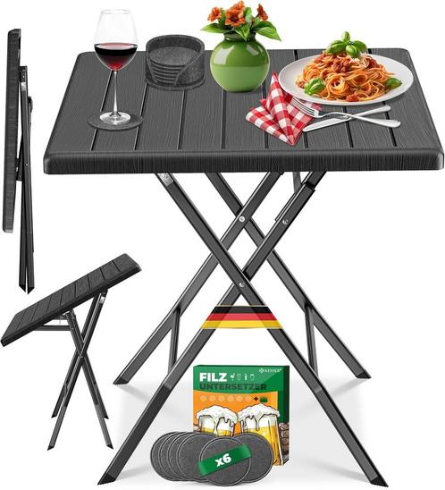 KESSER® Balkontafel - Tuintafel - Bistrotafel - Klapbaar - A, Huis en Inrichting, Woonaccessoires | Overige, Verzenden