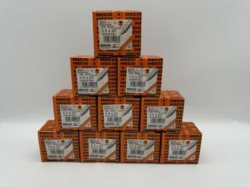 Veiling - Heco schroeven 2000 stuks 3,5x25mm (T15) verzinkt