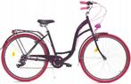 Hippe meisjesfiets 26 inch - zwart-roze design - 7 versne..., Ophalen of Verzenden, Nieuw