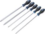 Bgs Technic Schroevendraaierset veeltand (voor XZN) 5-dlg, Verzenden, Nieuw