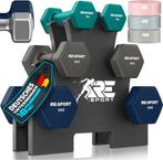 Dumbells set - Gewichten set - Halterset - 18 kg - RE:SPORT, Verzenden, Nieuw