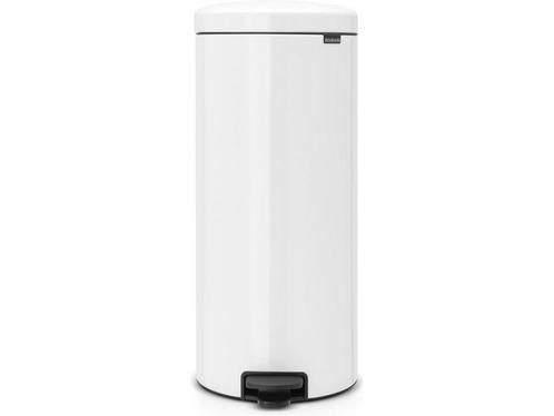 Brabantia NewIcon Prullenbak - 30 liter - White, Huis en Inrichting, Woonaccessoires | Overige, Zo goed als nieuw, Verzenden