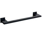 Handdoekhouder enkel SLIM aluminium zwart 465 mm, Huis en Inrichting, Nieuw